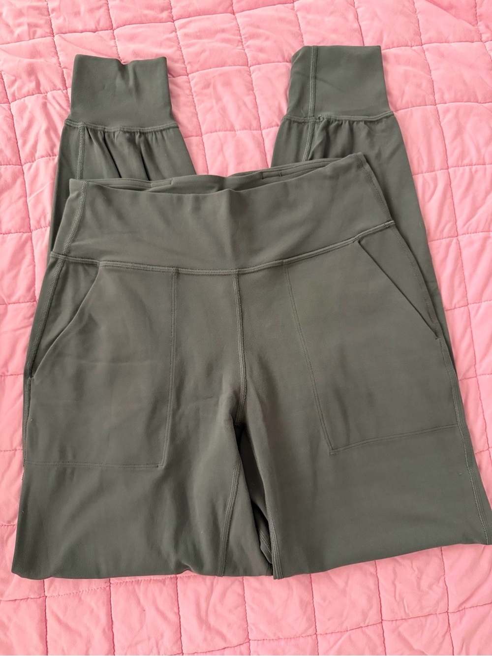 Lululemon Align Titanium Gray Pocket Joggers Size 6 VGUC